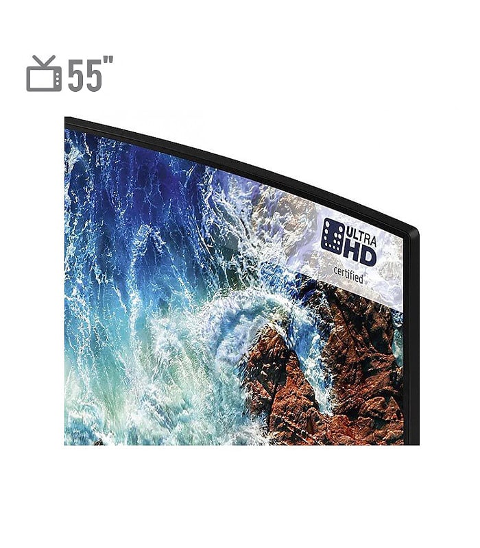 تلویزیون 4K HDR منحنی سامسونگ مدل NU8500 سایز 55 اینچ
