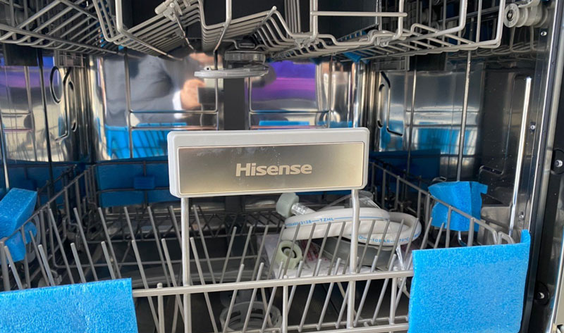  ظرفشویی سه طبقه هایسنس مدل H14DS